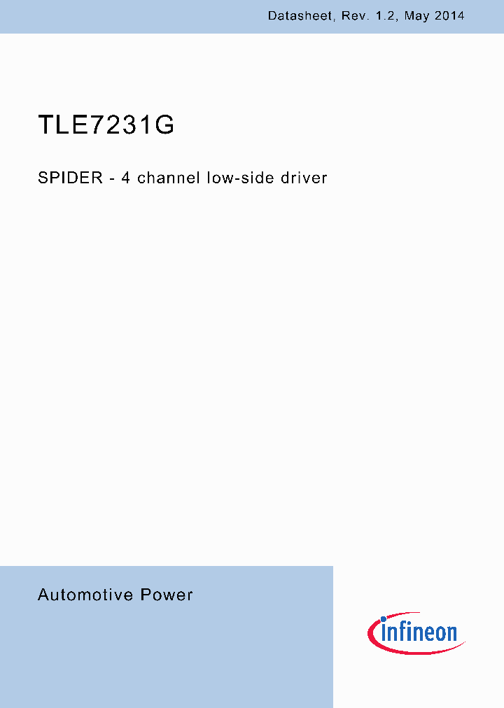 TLE7231G_8319526.PDF Datasheet