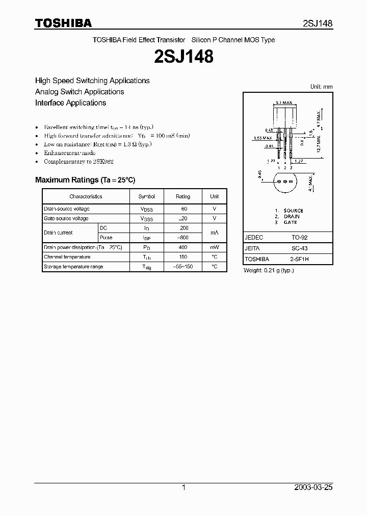 2SJ148_8319608.PDF Datasheet