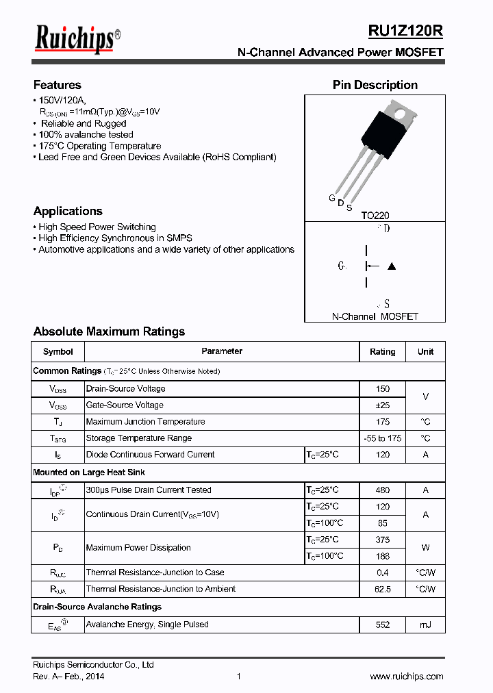 RU1Z120R_8319761.PDF Datasheet