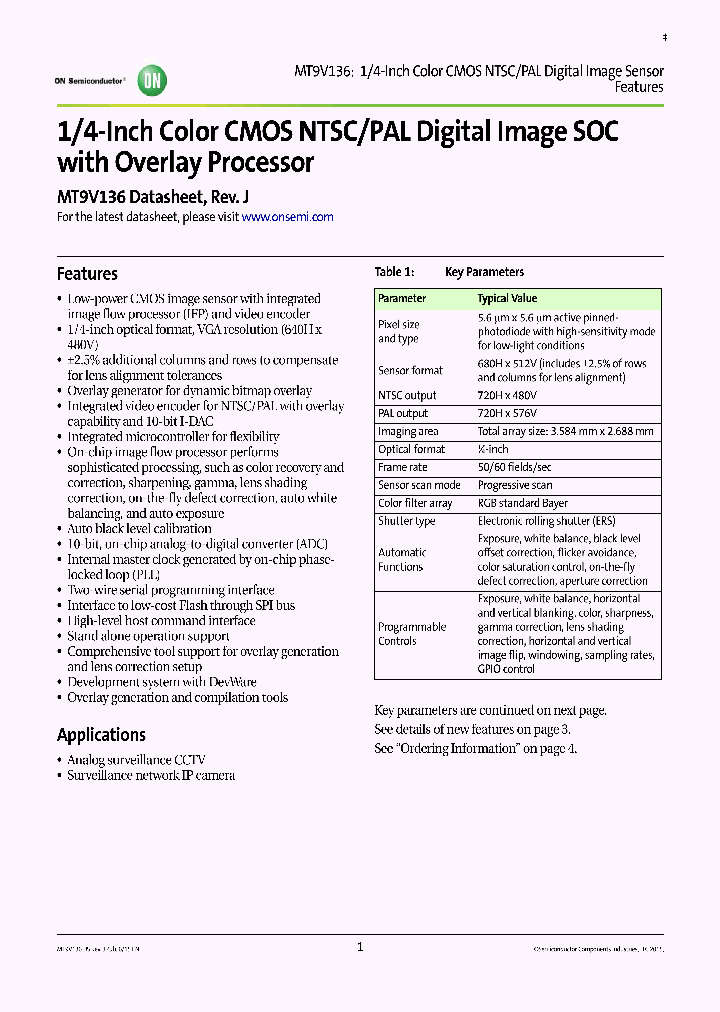 MT9V136W00STCK22BC1-750_8320111.PDF Datasheet