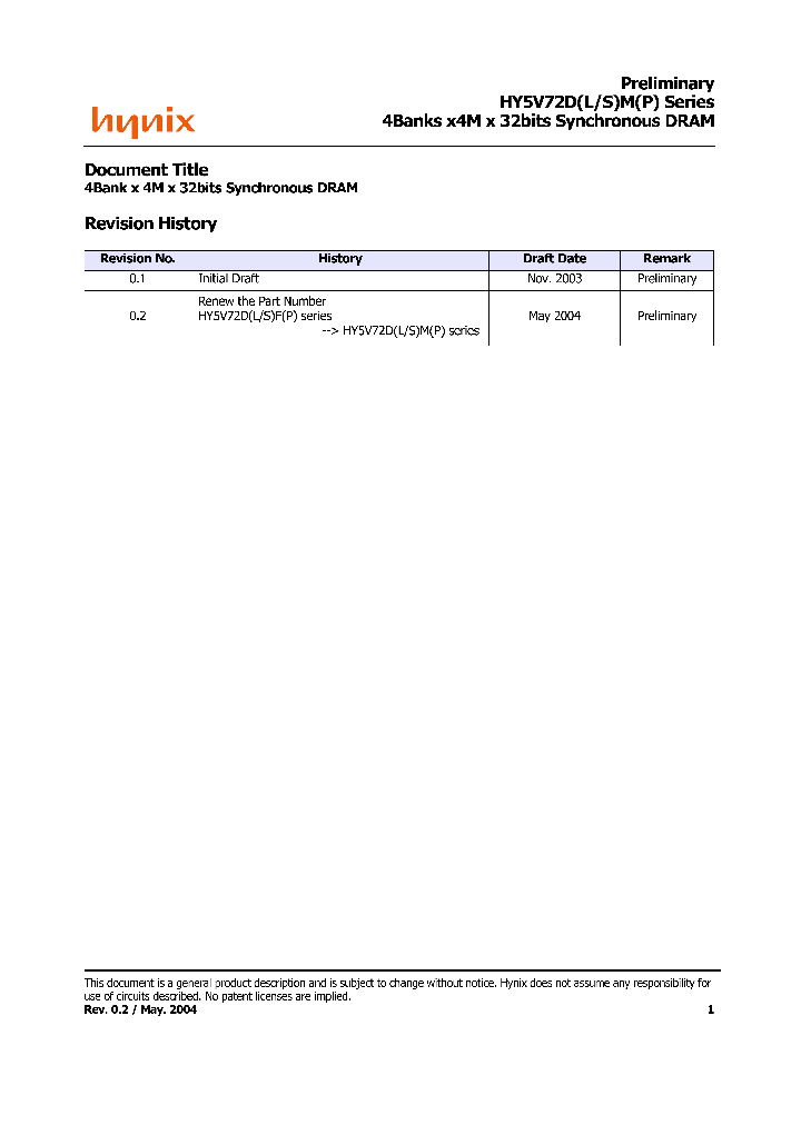 HY5V72D_8321470.PDF Datasheet
