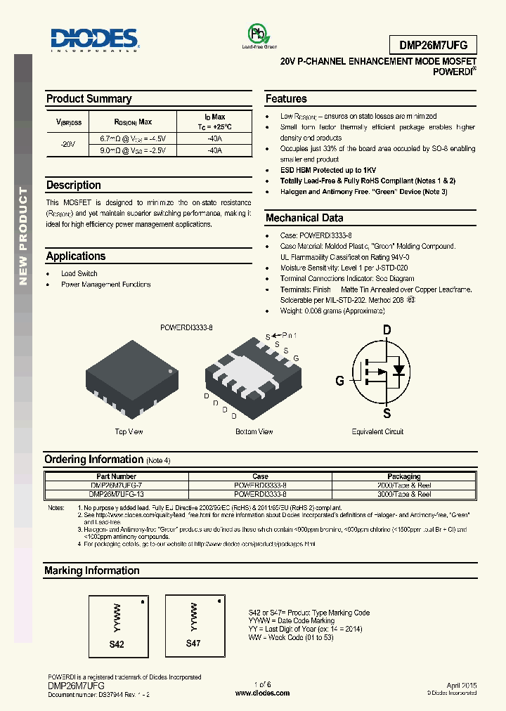 DMP26M7UFG-7_8321808.PDF Datasheet