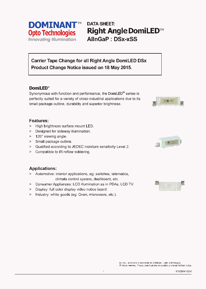 DSX-XSS3-PCN_8322251.PDF Datasheet