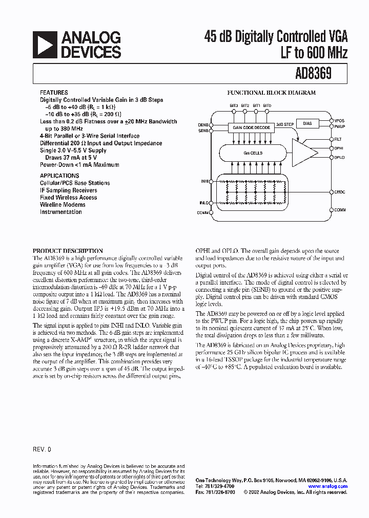AD8369ARUZ_8322835.PDF Datasheet