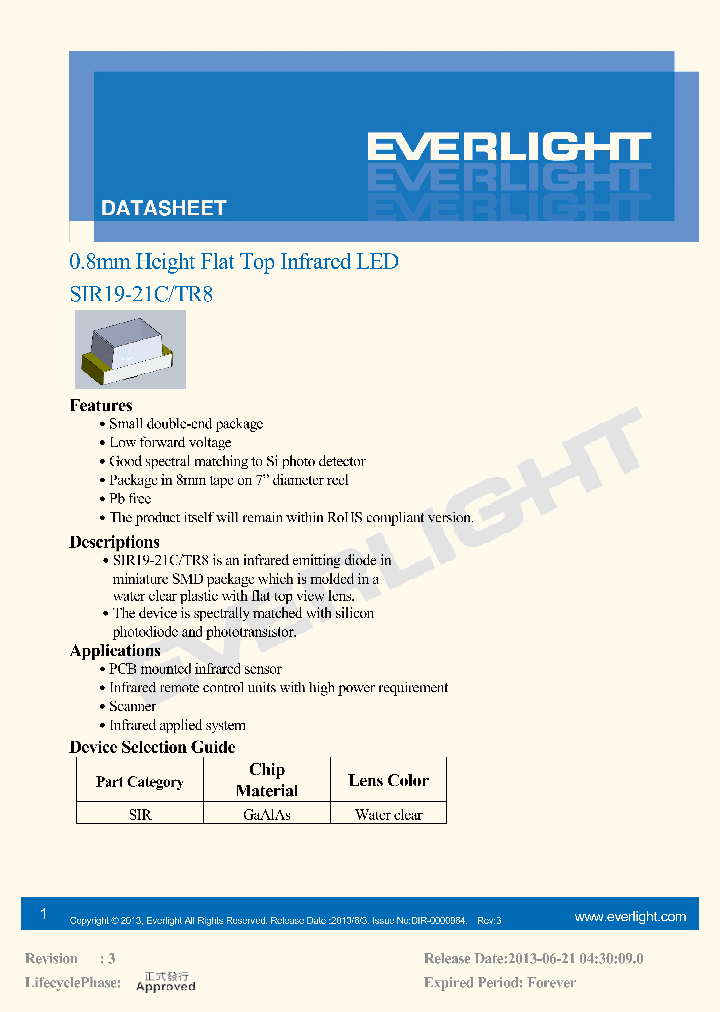 SIR19-21C-TR8_8322958.PDF Datasheet