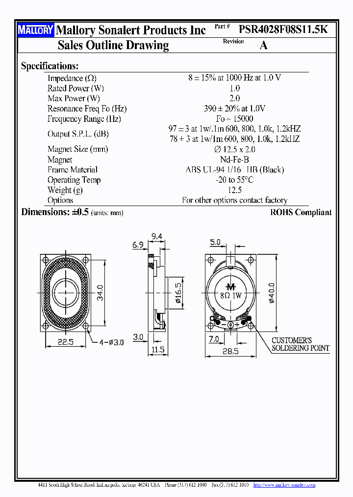 PSR4028F08S115K_8323340.PDF Datasheet