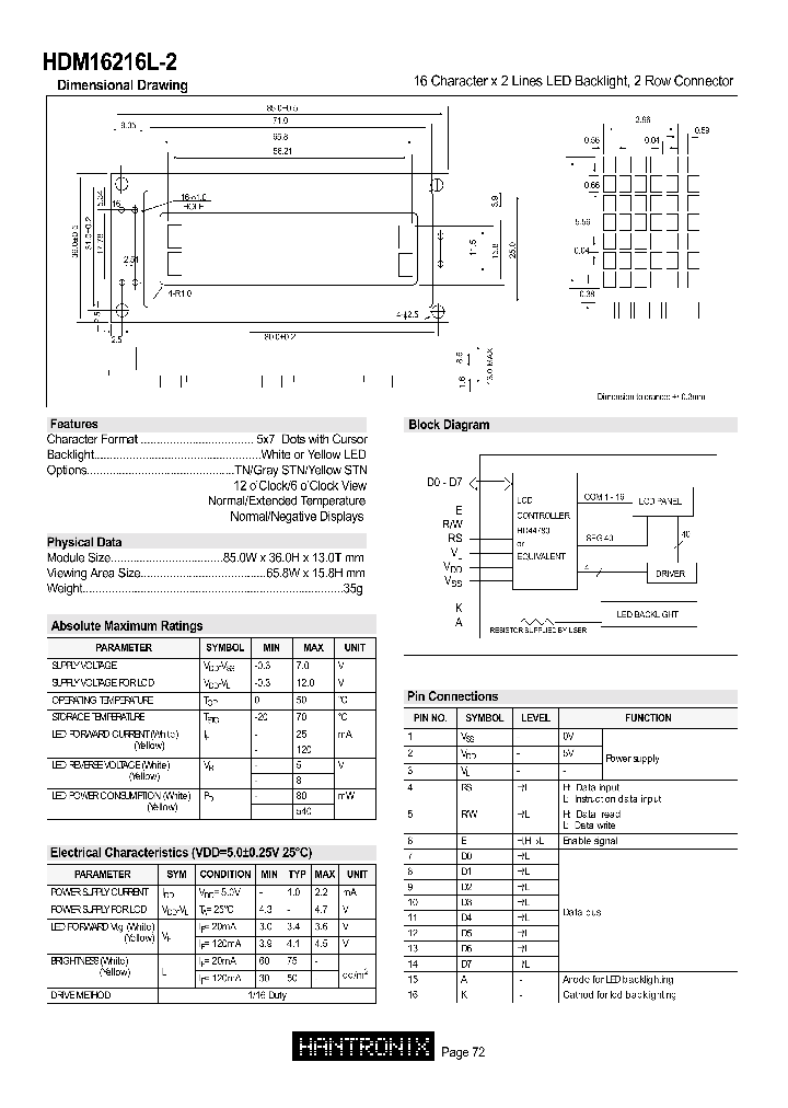 HDM16216L-2-15_8323570.PDF Datasheet