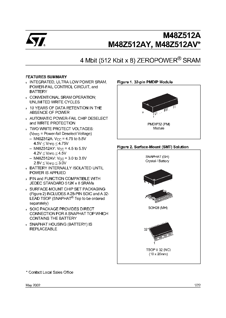 M48Z512A_8323697.PDF Datasheet