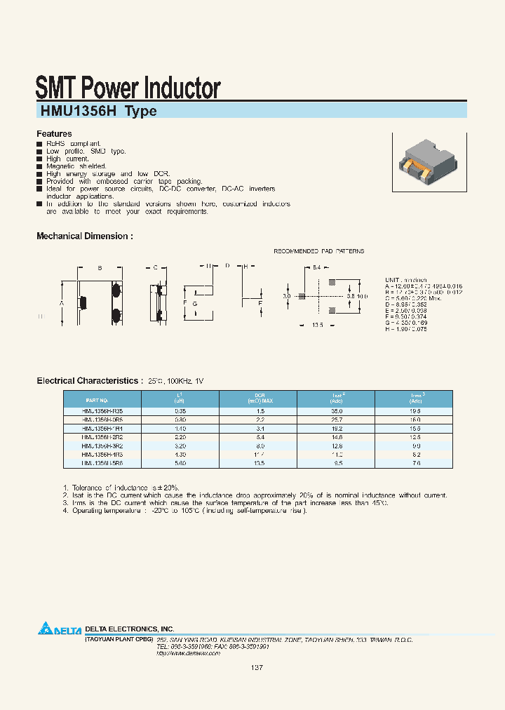 HMU1356H-0R8_8324341.PDF Datasheet