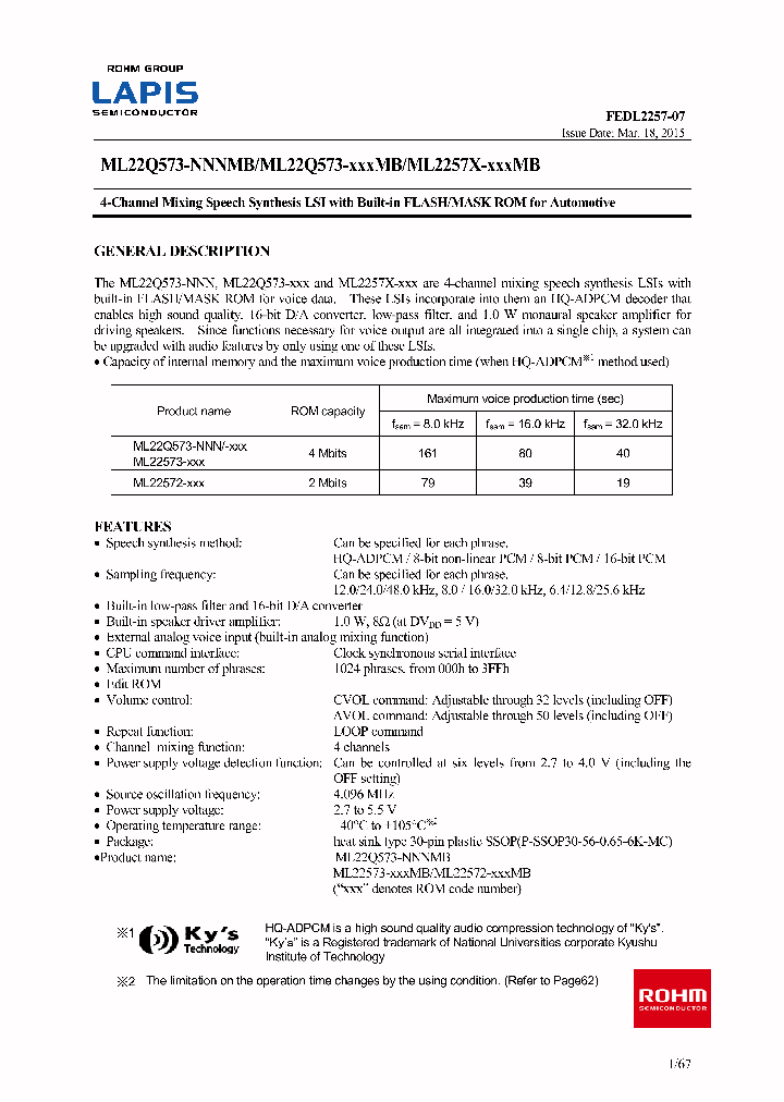 FEDL2257X-07_8325127.PDF Datasheet