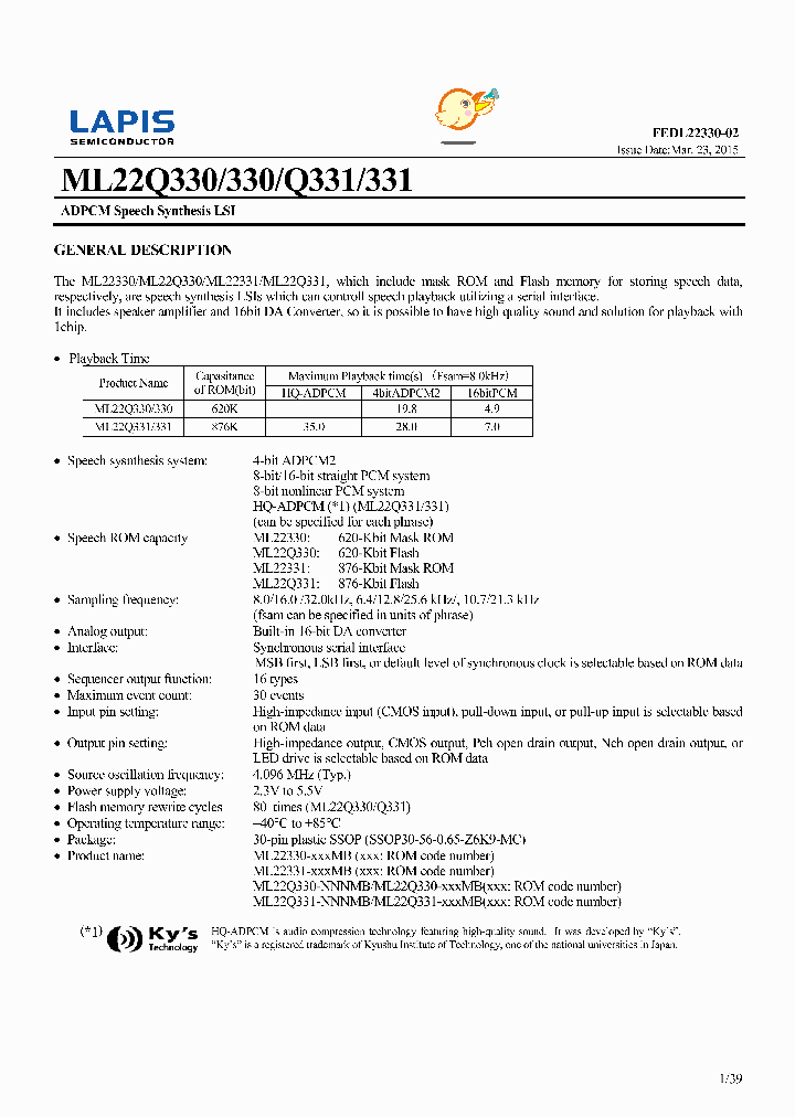 FEDL22330-02_8325129.PDF Datasheet