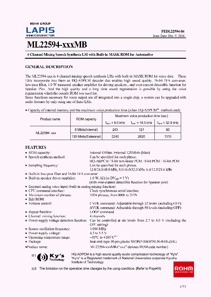 FEDL22594-04_8325132.PDF Datasheet