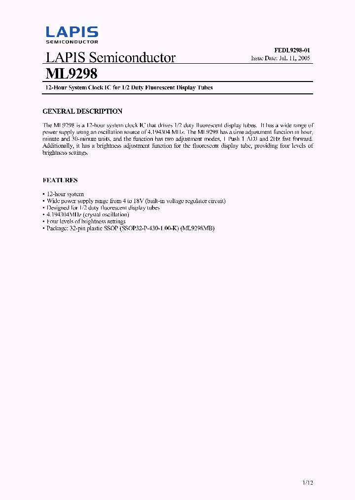 FEDL9298-01_8325147.PDF Datasheet