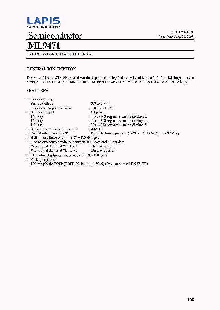 FEDL9471-01_8325150.PDF Datasheet