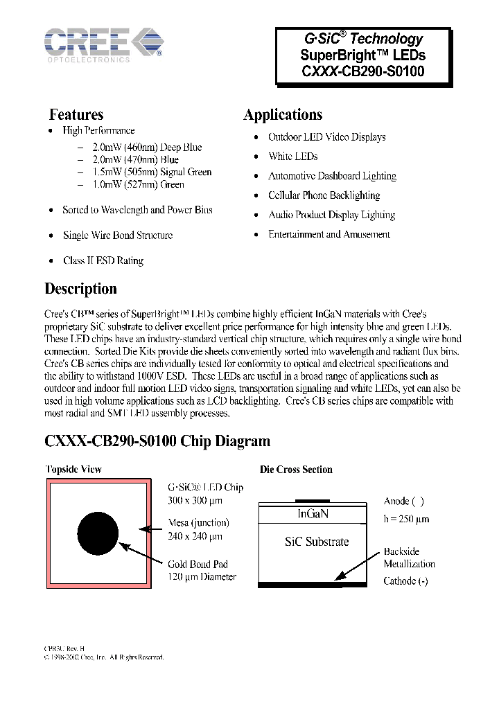 CXXX-CB290-S0100_8325176.PDF Datasheet