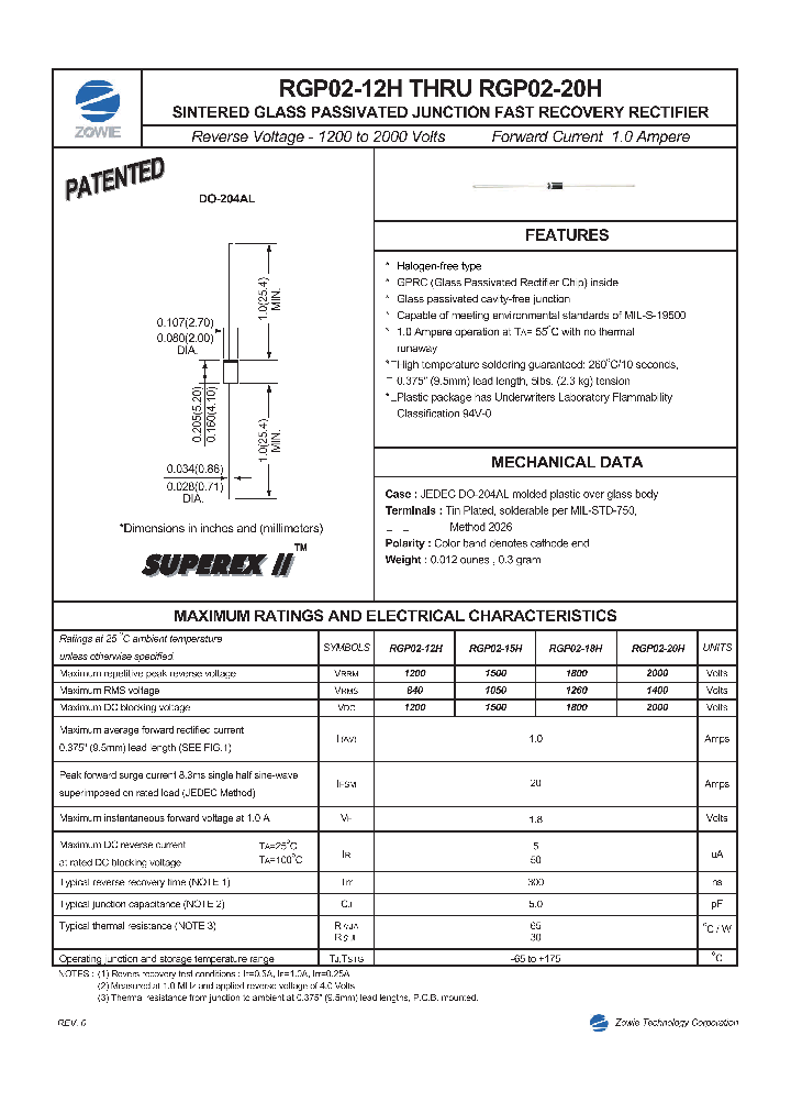 RGP02-12H_8325469.PDF Datasheet