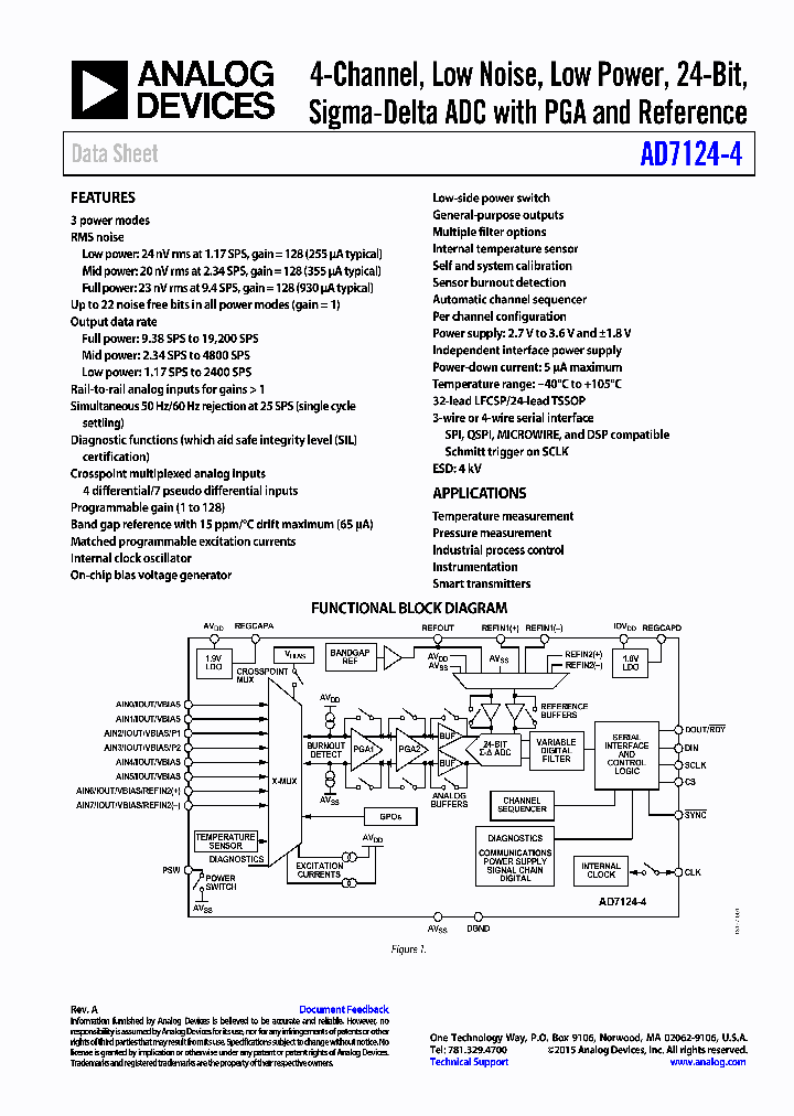 AD7124-4BCPZ_8325536.PDF Datasheet