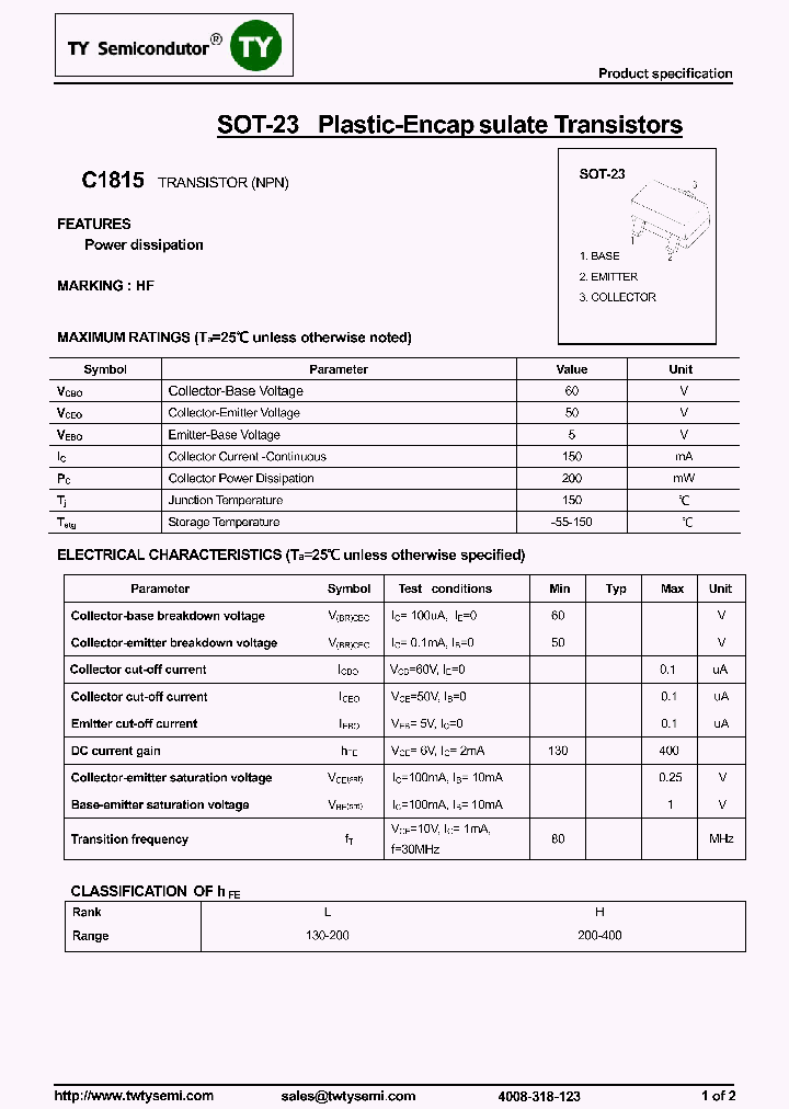 C1815_8325519.PDF Datasheet