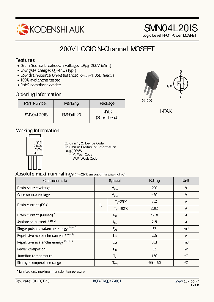 SMN04L20IS_8325529.PDF Datasheet