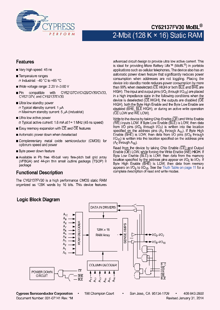 CY62137FV30LL-45BVXI_8325697.PDF Datasheet