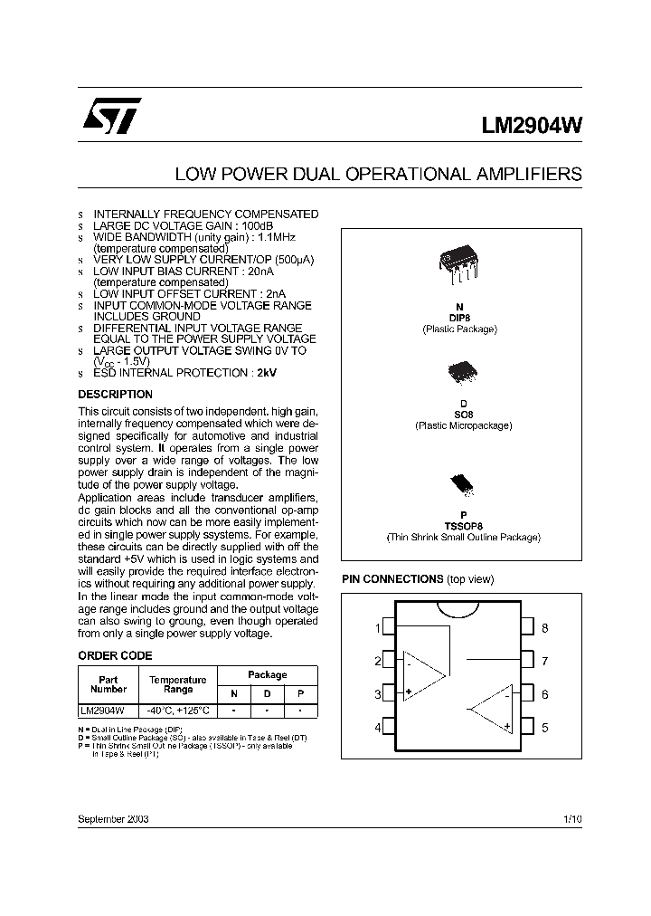 LM2904WDT_8325747.PDF Datasheet