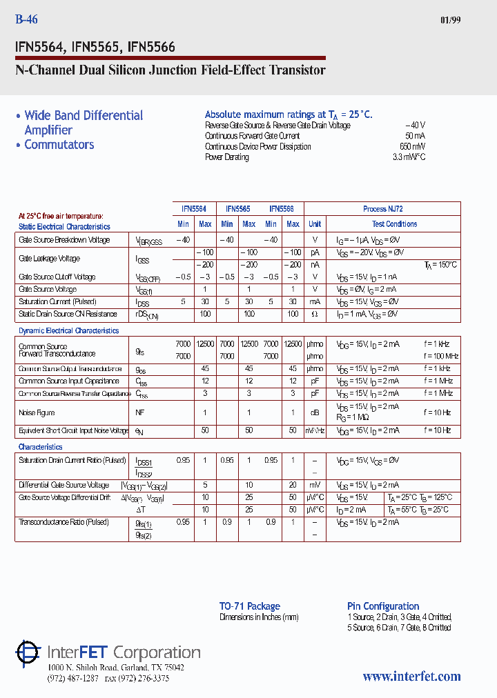 IFN5564_8325824.PDF Datasheet