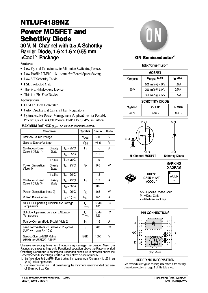 NTLUF4189NZ_8326194.PDF Datasheet