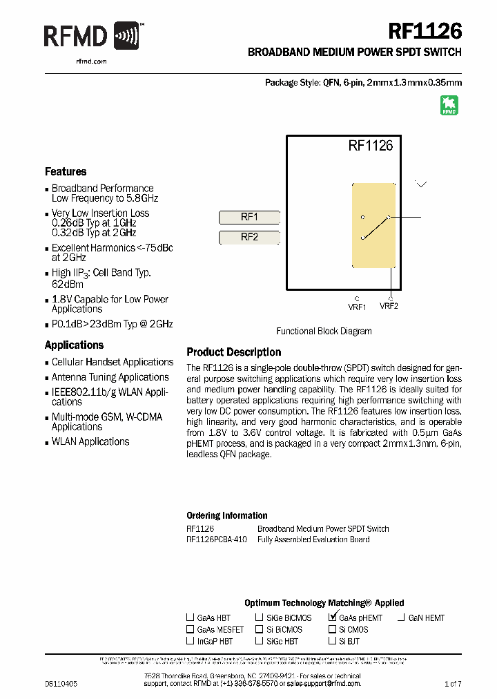 RF1126_8326306.PDF Datasheet