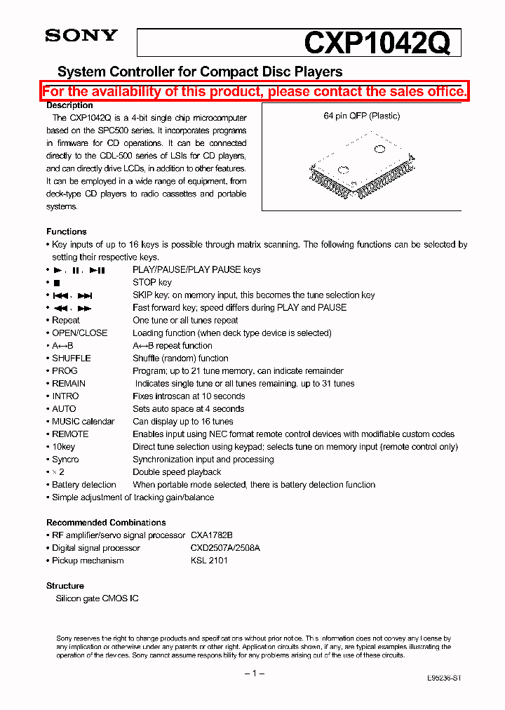 CXP1042Q_8326432.PDF Datasheet