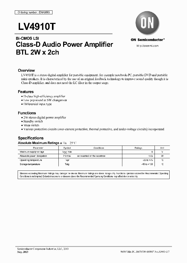 LV4910T_8326768.PDF Datasheet