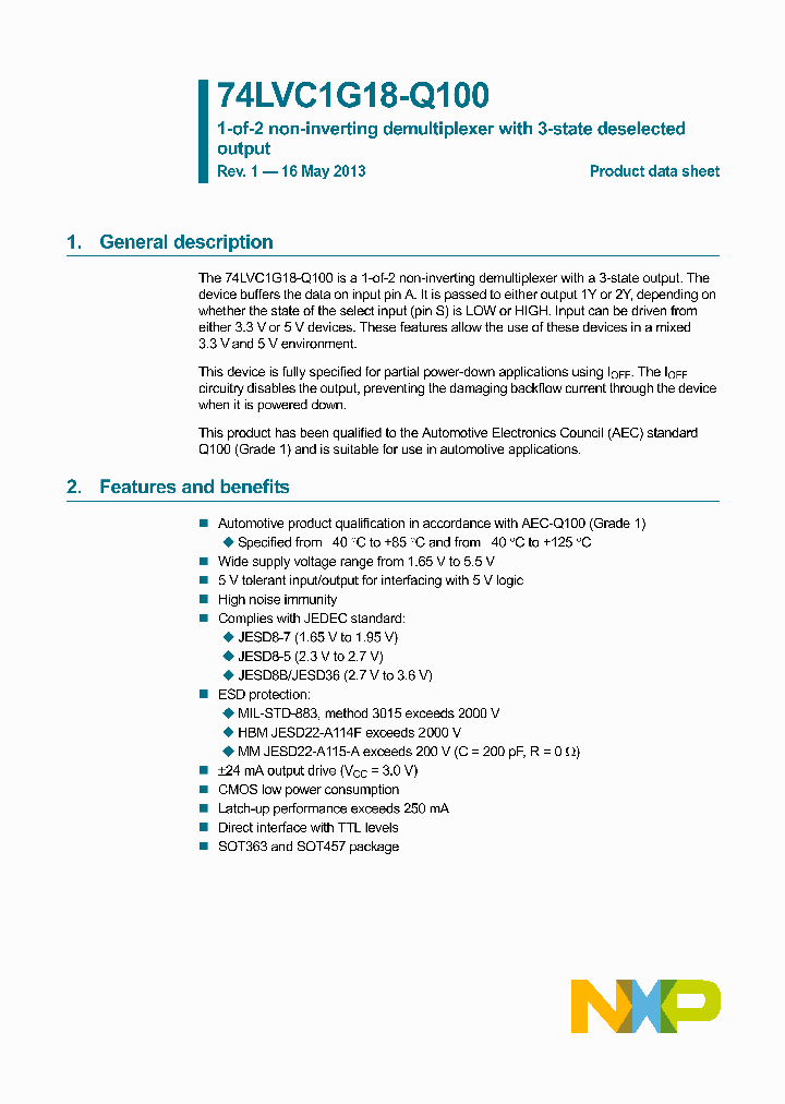 74LVC1G18GV-Q100_8326919.PDF Datasheet