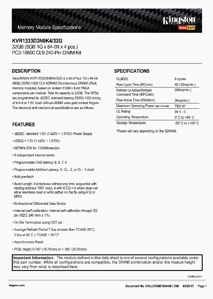 KVR1333D3N9K4-32G_8326901.PDF Datasheet