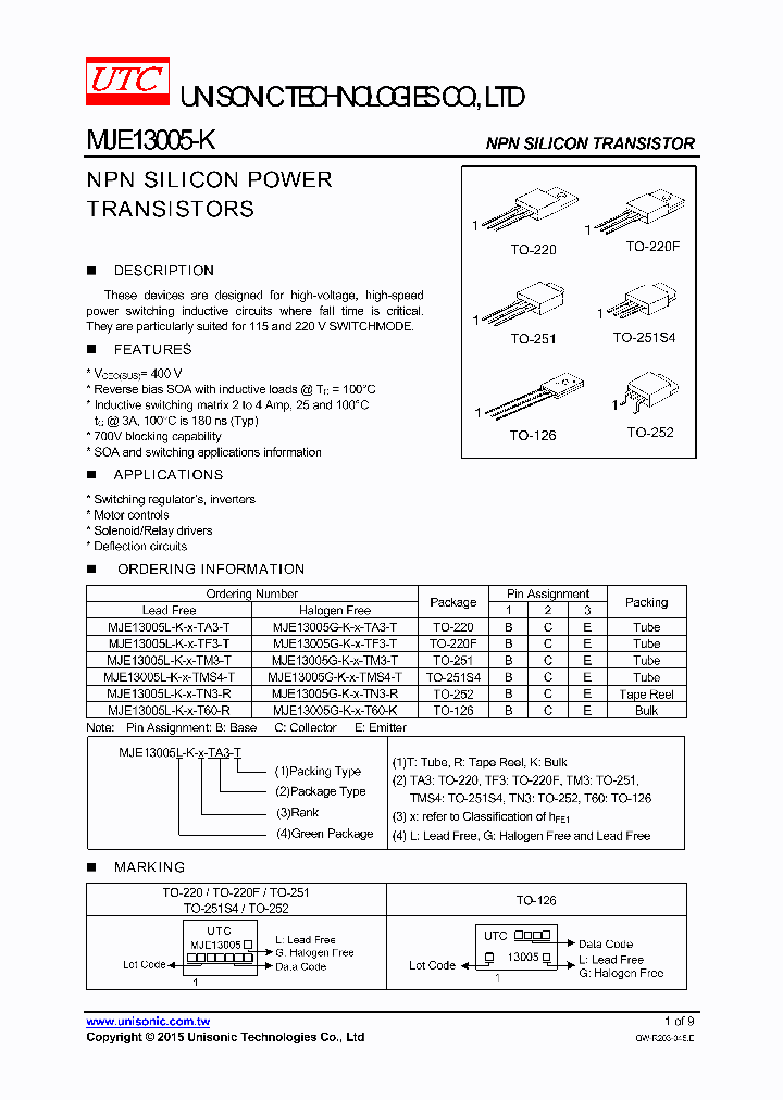 MJE13005-K-15_8326903.PDF Datasheet