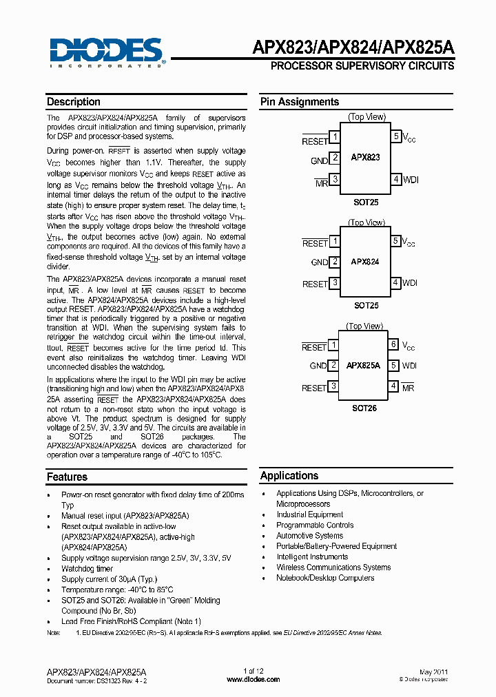 APX825A-23W6G-7_8327384.PDF Datasheet