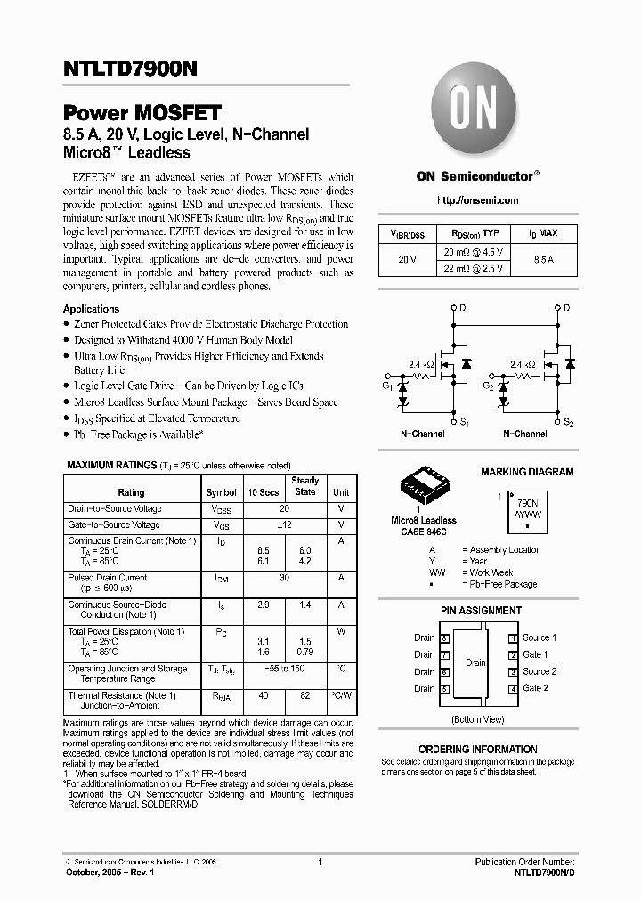 NTLTD7900N_8327672.PDF Datasheet