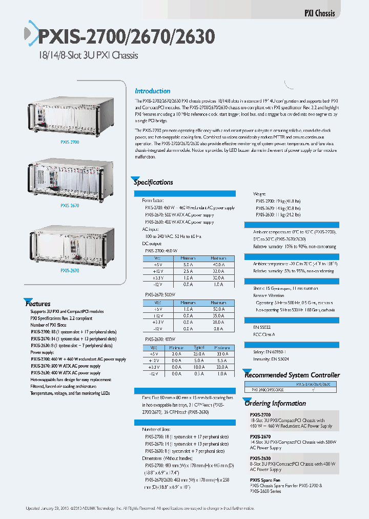 PXIS-2630_8328516.PDF Datasheet