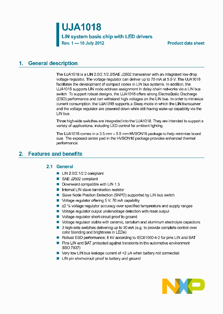 UJA1018TK_8328790.PDF Datasheet