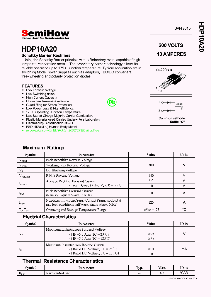 HDP10A20_8329207.PDF Datasheet