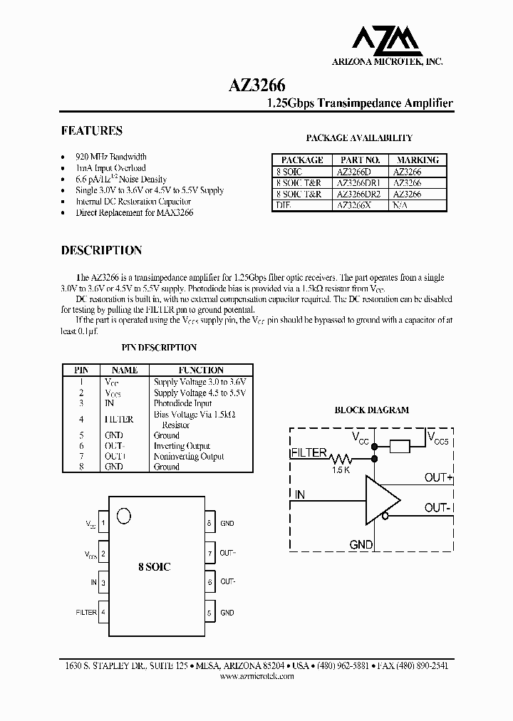 AZ3266DR1_8329467.PDF Datasheet