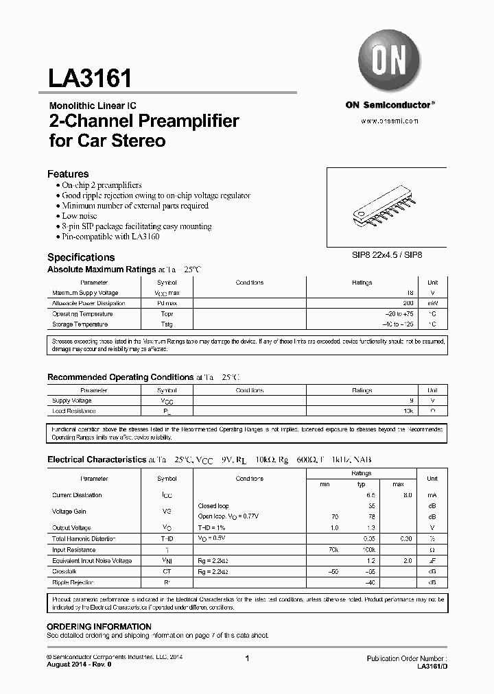 LA3161-E_8329611.PDF Datasheet