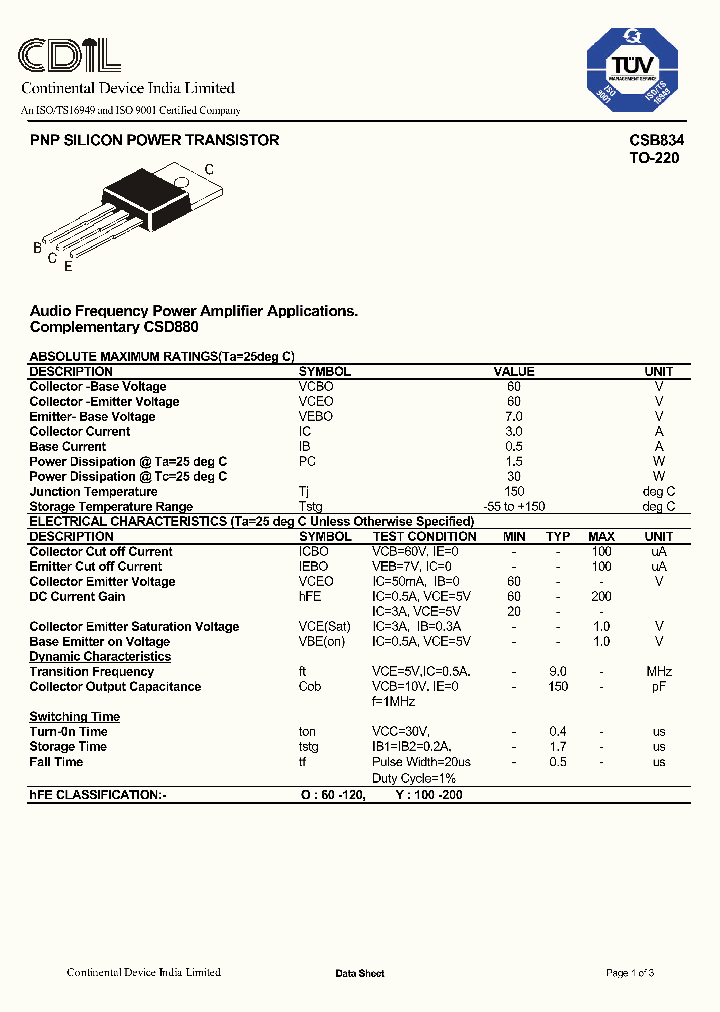 CSB834_8329908.PDF Datasheet