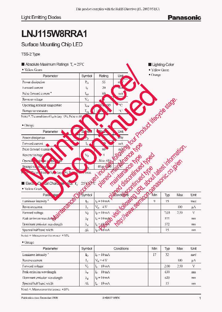 LNJ115W8RRA1_8329960.PDF Datasheet