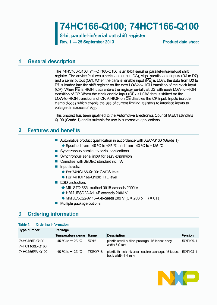 74HC166PW-Q100_8330609.PDF Datasheet