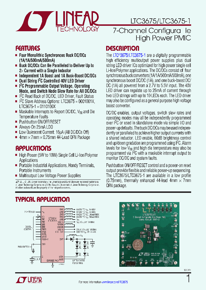LTC3675_8331943.PDF Datasheet