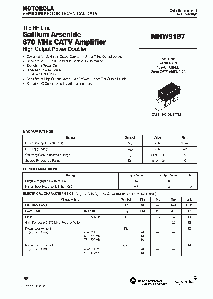MHW9187_8331951.PDF Datasheet