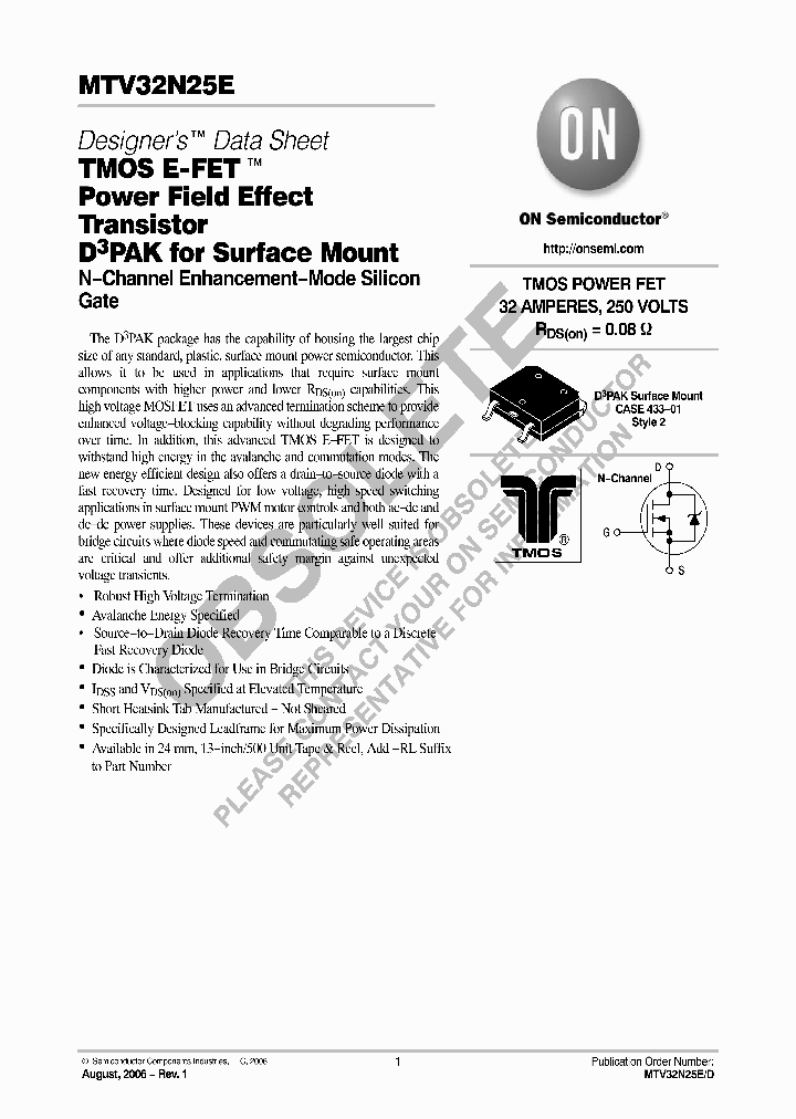 MTV32N25E_8332192.PDF Datasheet
