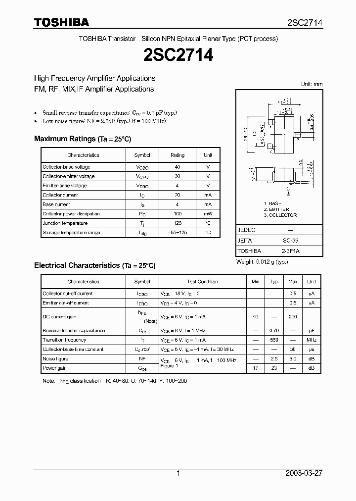 2SC2714_8333313.PDF Datasheet