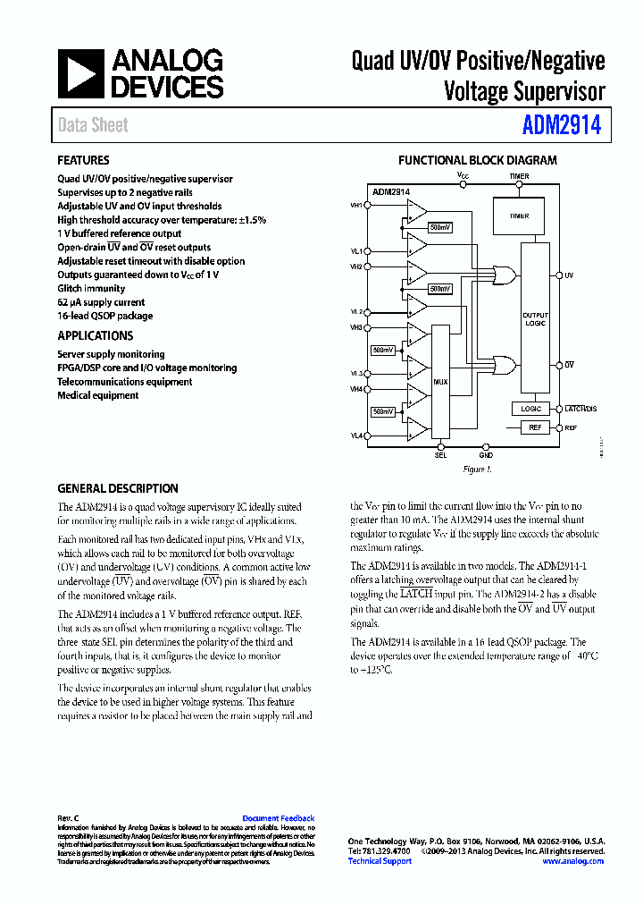 ADM2914_8333445.PDF Datasheet
