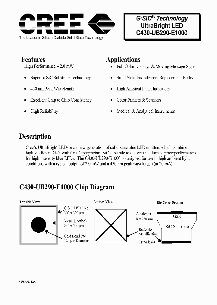 C430-UB290-E1000_8333494.PDF Datasheet