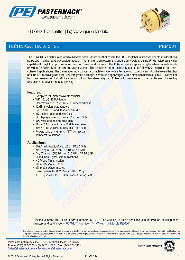 PEM001_8333512.PDF Datasheet